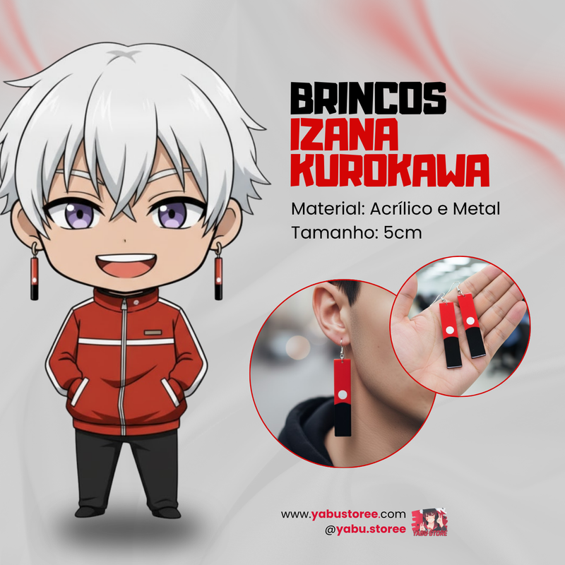 Brincos Izana Kurokawa