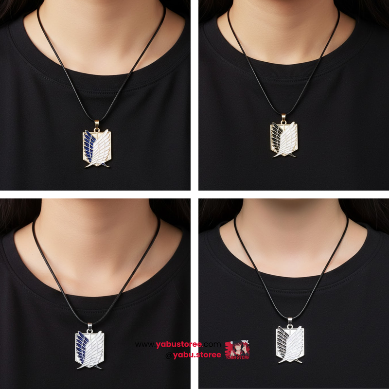 Colar Brasão Attack On Titan