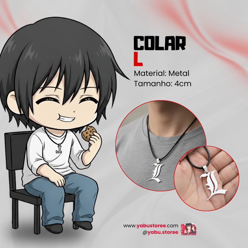 Colar L Death Note