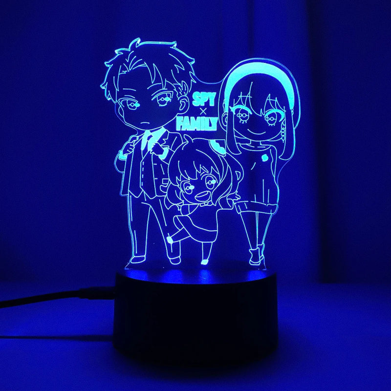 Luminária 3D SPY X FAMILY