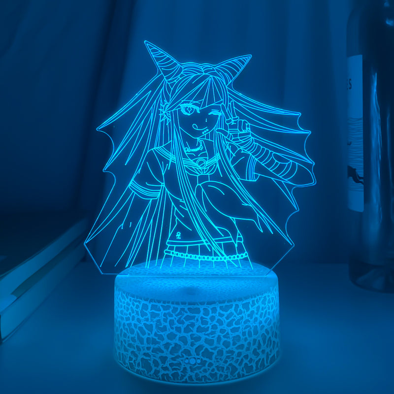 Luminária 3D Anime Danganronpa Ibuki Mioda