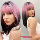 Peruca Nebulosa Rosa