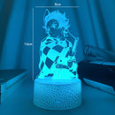 Luminária 3D Kimetsu No Yaiba Tanjiro