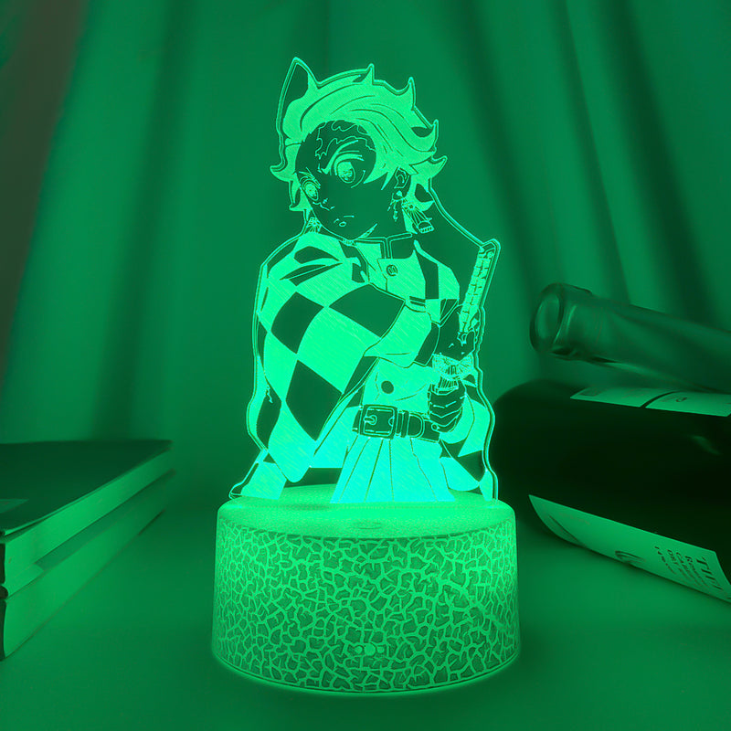 Luminária 3D Kimetsu No Yaiba Tanjiro