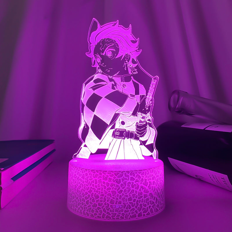 Luminária 3D Kimetsu No Yaiba Tanjiro