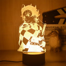 Luminária 3D Kimetsu No Yaiba Tanjiro