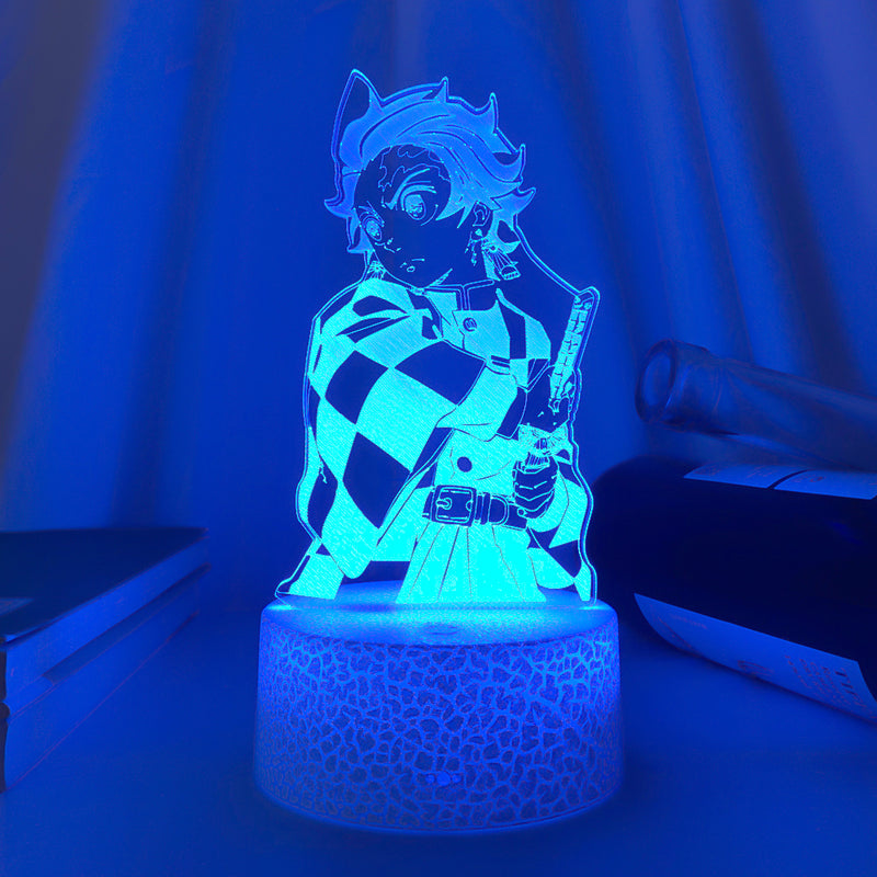 Luminária 3D Kimetsu No Yaiba Tanjiro