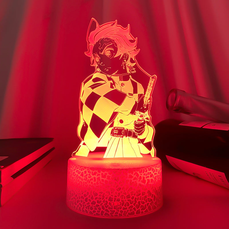 Luminária 3D Kimetsu No Yaiba Tanjiro