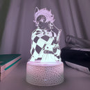 Luminária 3D Kimetsu No Yaiba Tanjiro